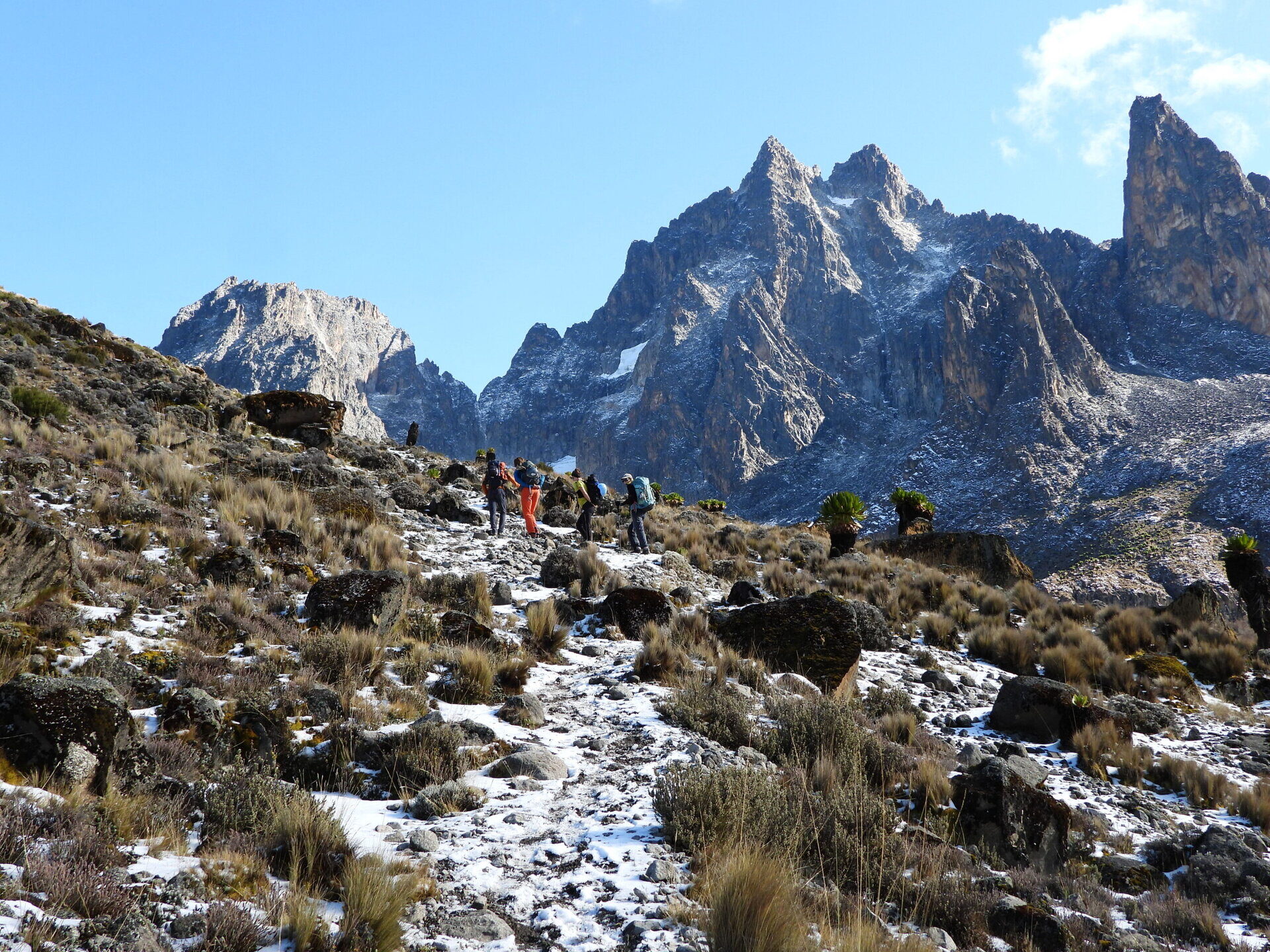 Mount Kenya climb