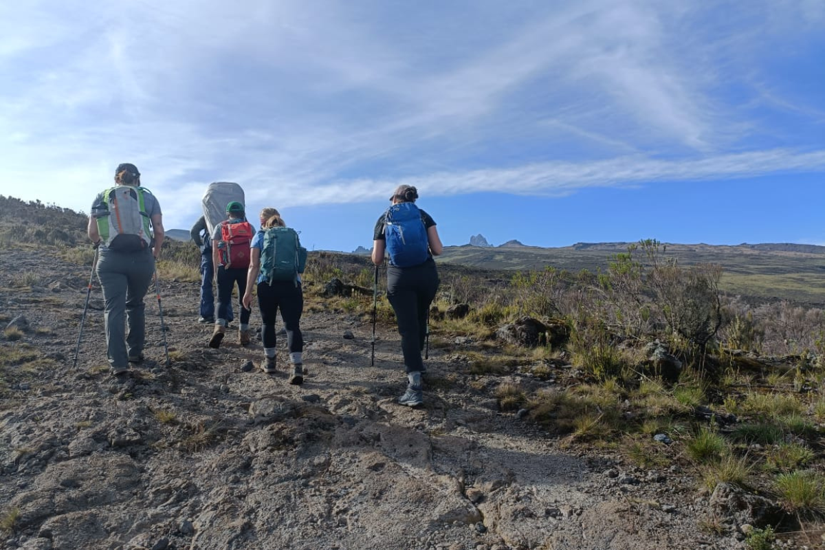 6 days Mount Kenya trek