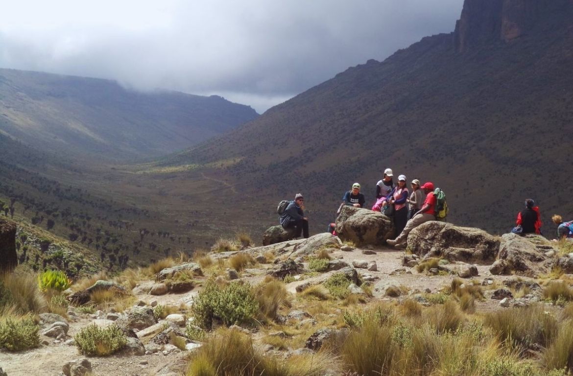Which is the best route to hike Mt. Kenya