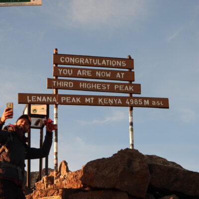5 Days Mount Kenya Trekking via Sirimon – Chogoria Route
