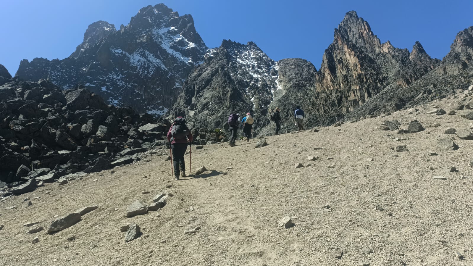 Mount Kenya Trekking Routes
